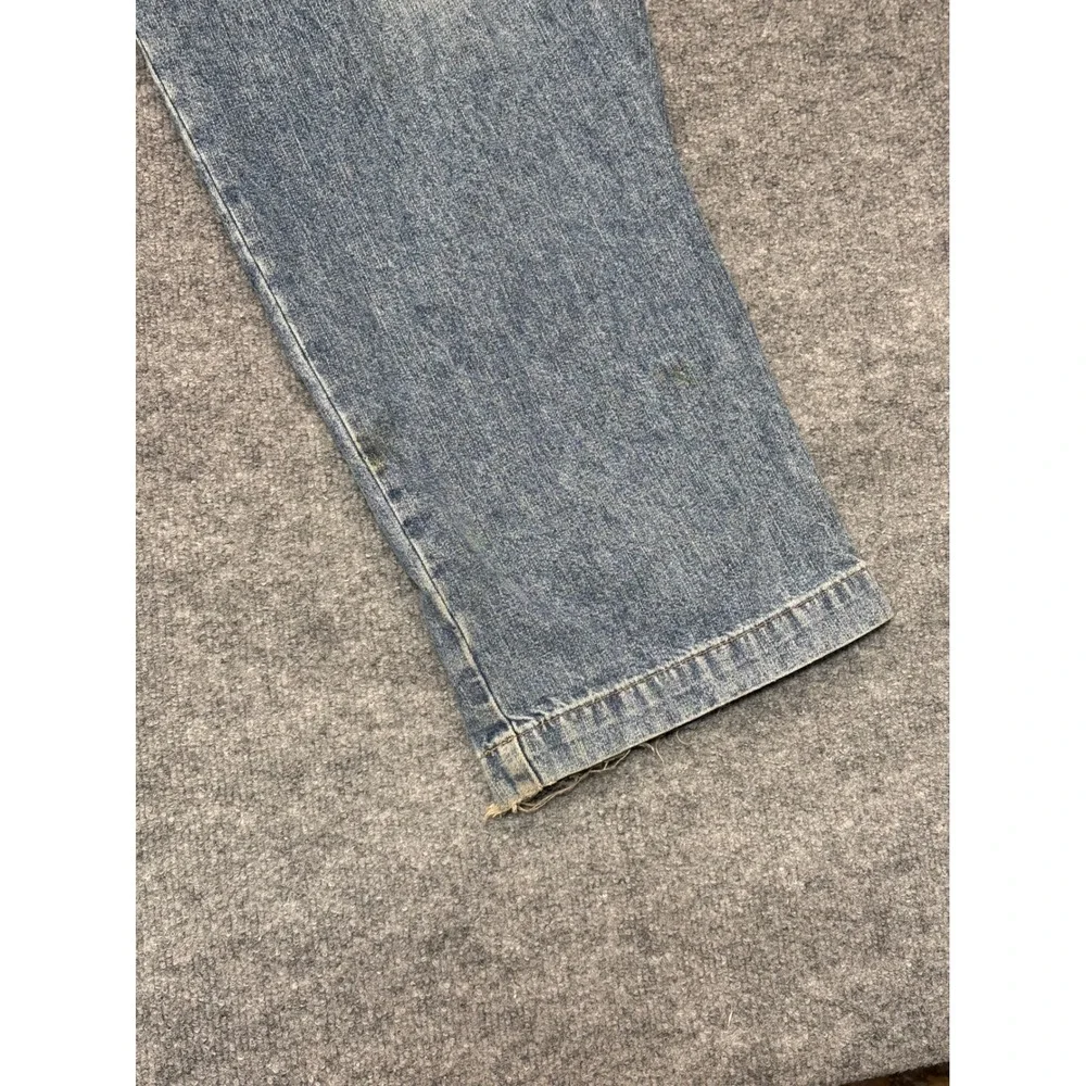Vintage Tommy Hilfiger Carpenter Jeans Mens 34x32 Blue Denim Cargo Relaxed‎ Fit